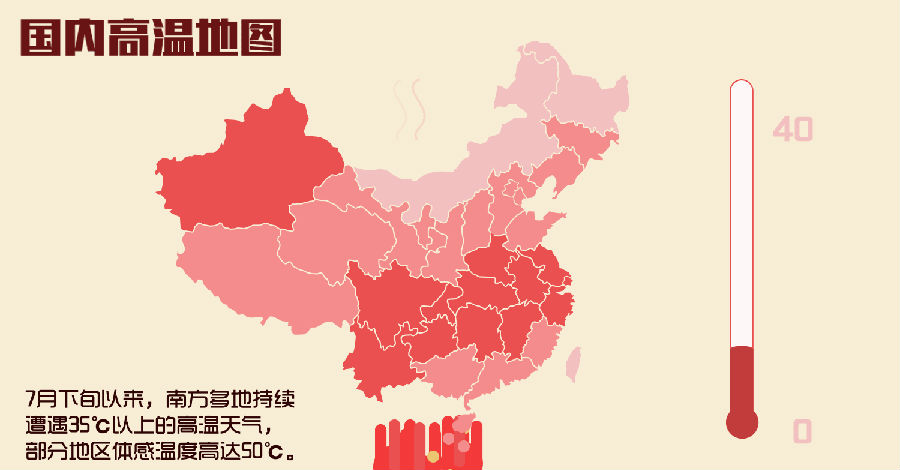 國(guó)內(nèi)高溫地圖